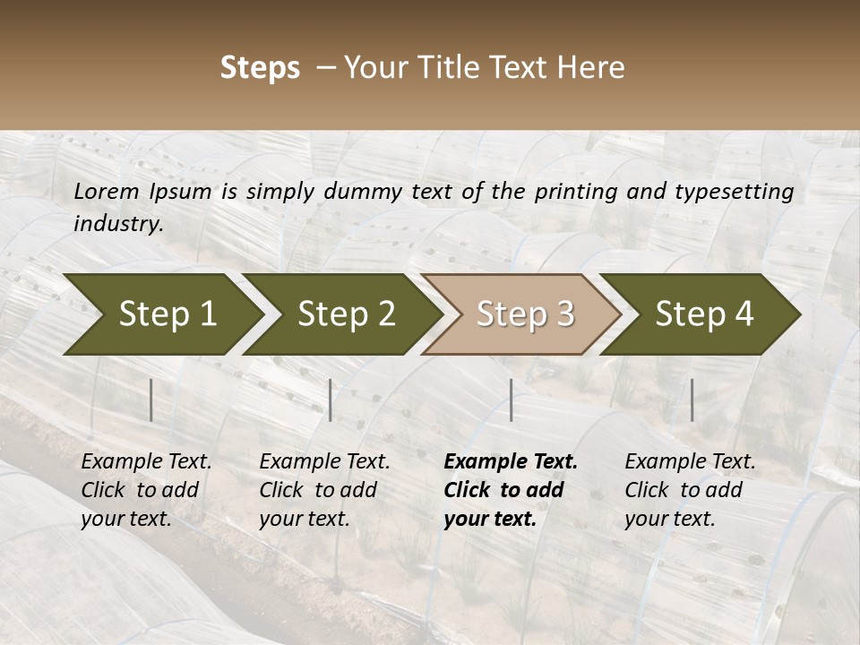 White Home Unit PowerPoint Template