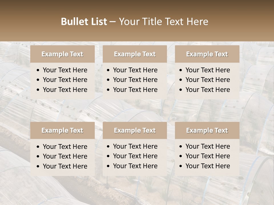 White Home Unit PowerPoint Template