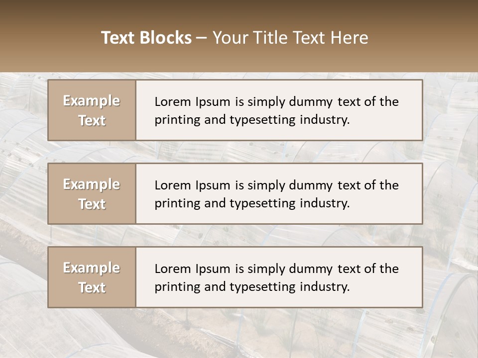 White Home Unit PowerPoint Template