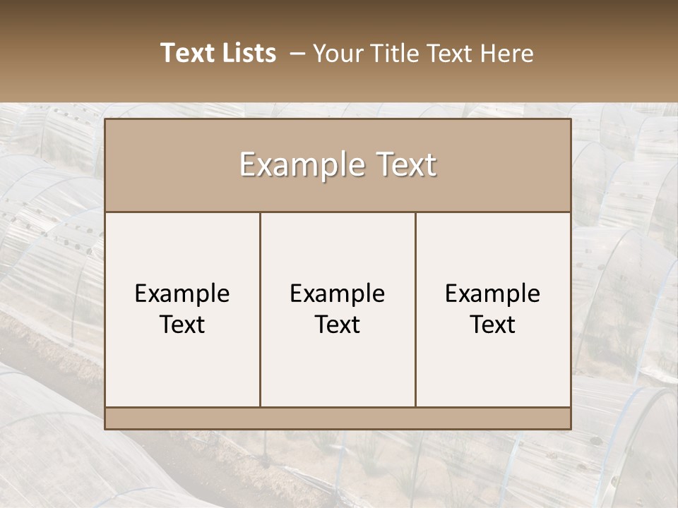 White Home Unit PowerPoint Template