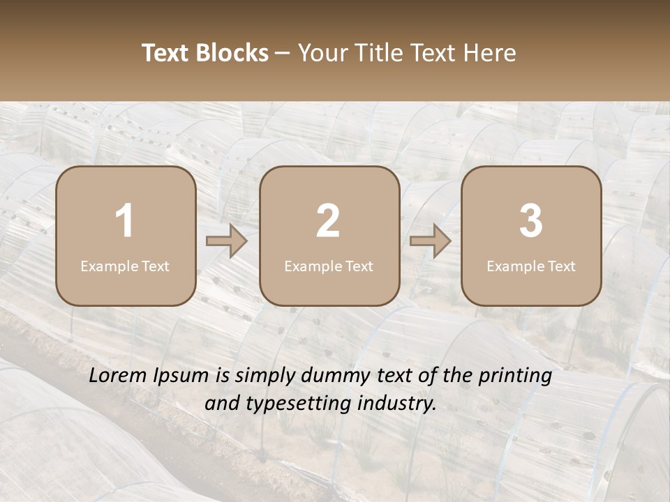 White Home Unit PowerPoint Template