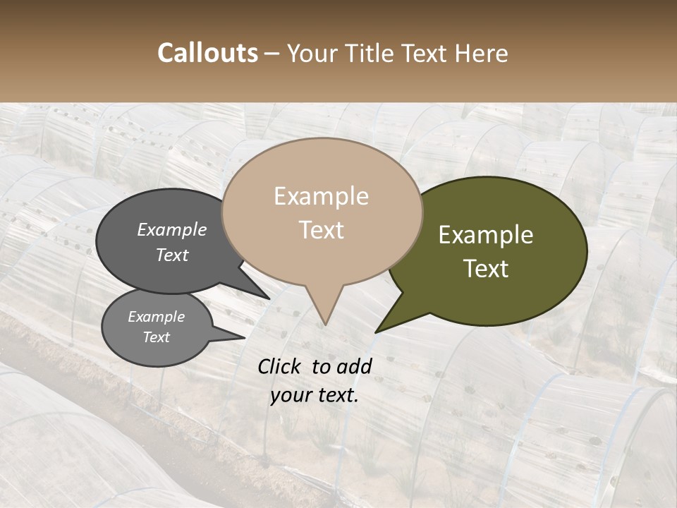 White Home Unit PowerPoint Template