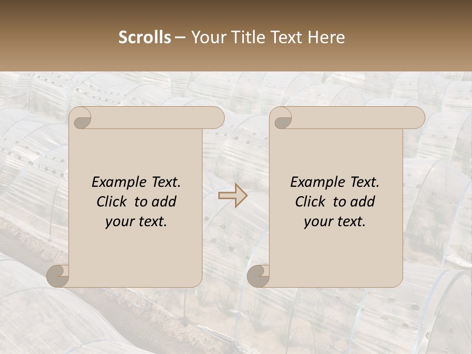 White Home Unit PowerPoint Template