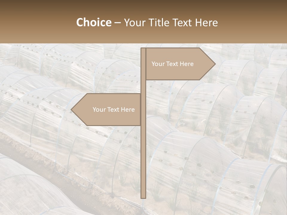 White Home Unit PowerPoint Template
