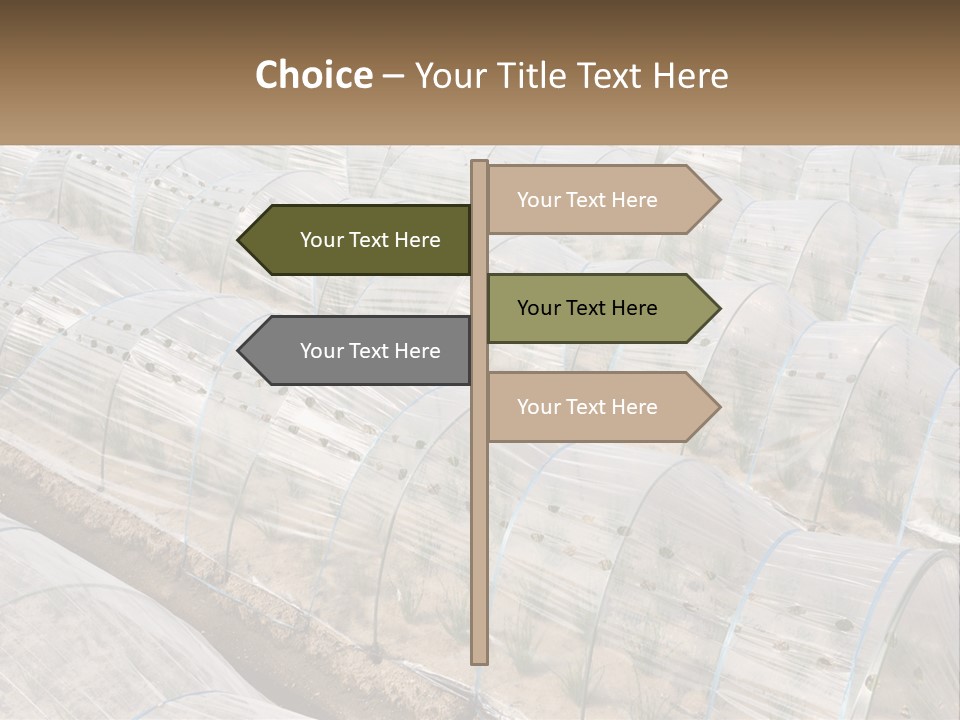 White Home Unit PowerPoint Template