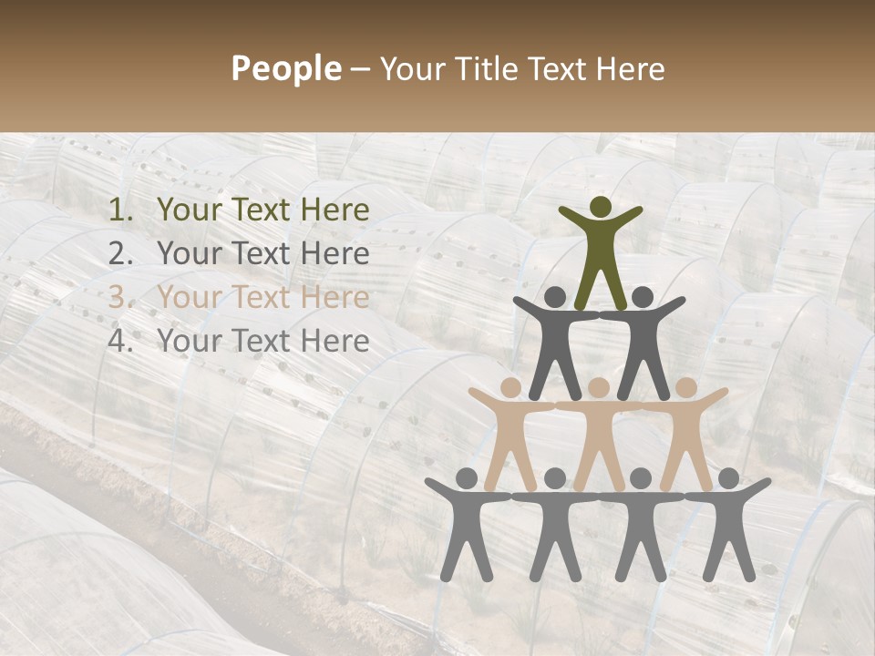 White Home Unit PowerPoint Template