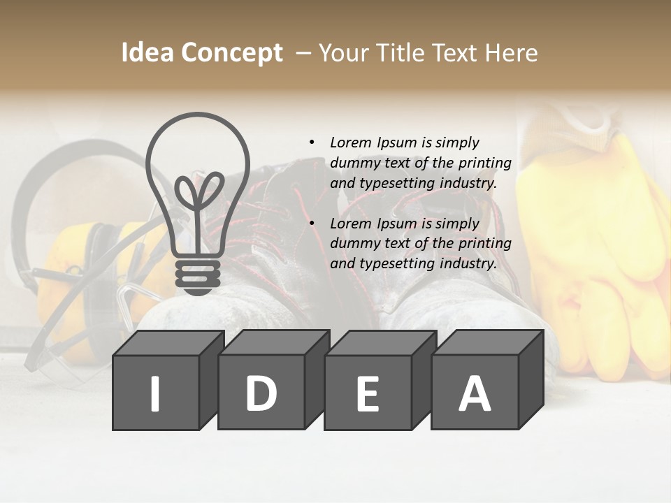 Electricity Heat Climate PowerPoint Template