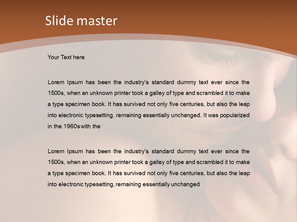 House Technology Cooling PowerPoint Template