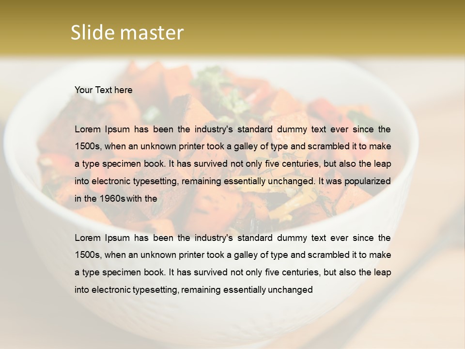 System Energy Ventilation PowerPoint Template