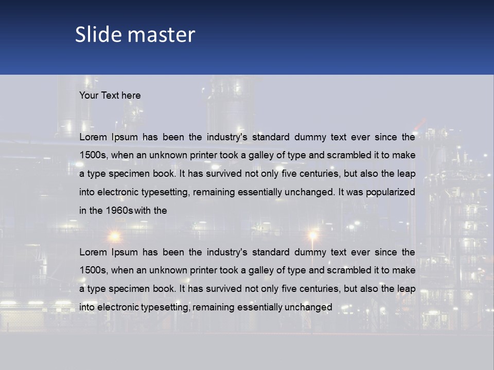 Cooling Home Technology PowerPoint Template