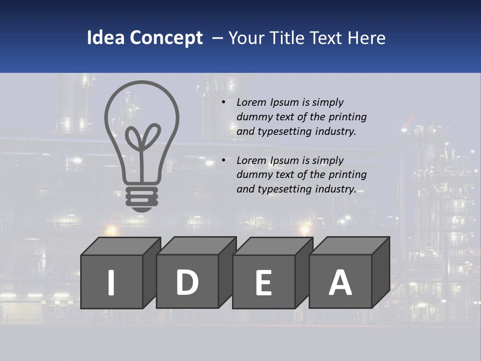 Cooling Home Technology PowerPoint Template