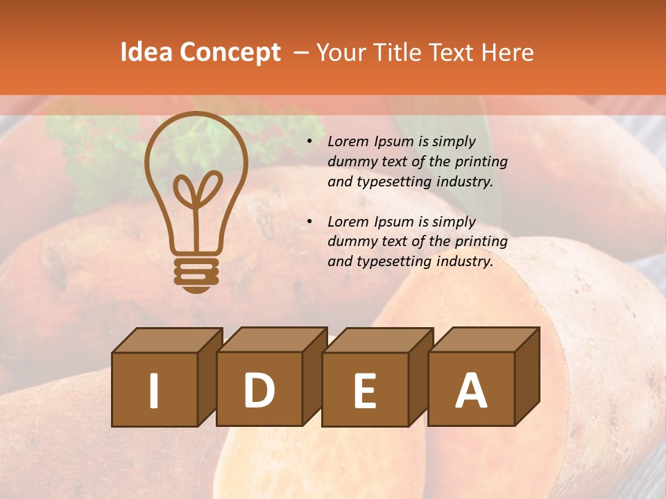 Equipment Unit Switch PowerPoint Template