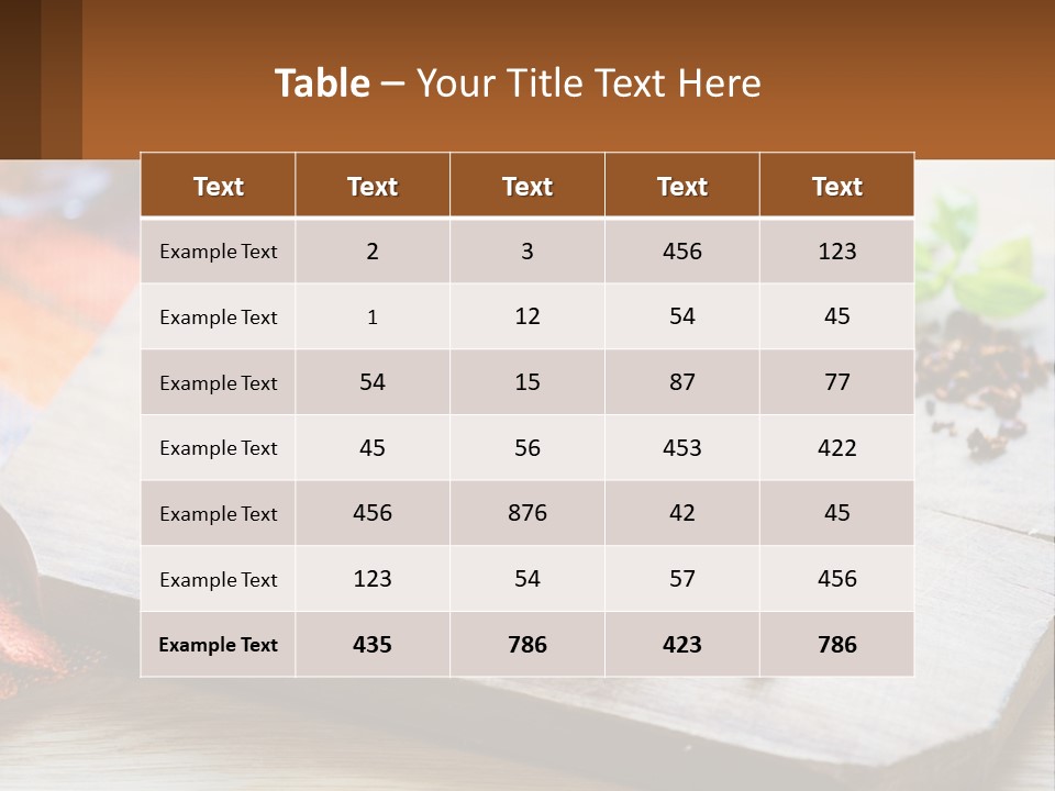 Climate Temperature Part PowerPoint Template