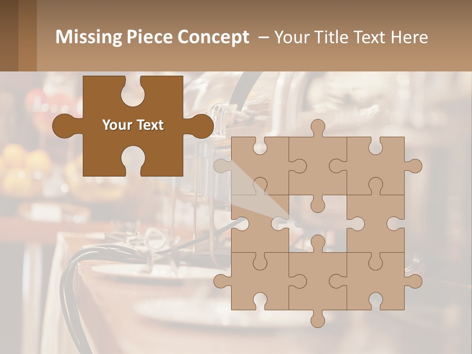 White Supply Electric PowerPoint Template