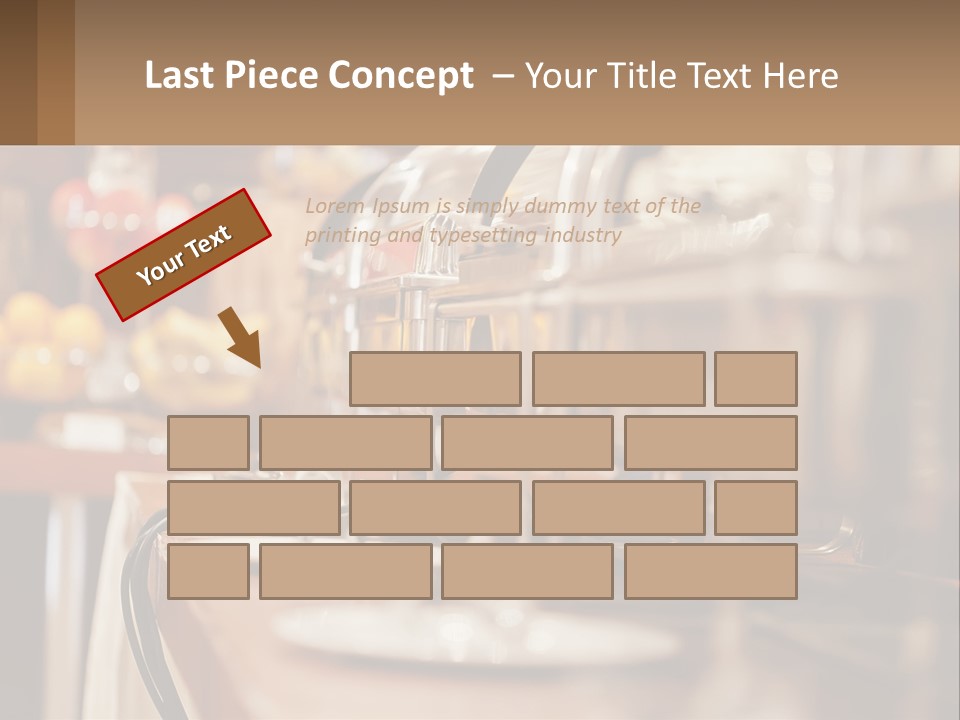White Supply Electric PowerPoint Template