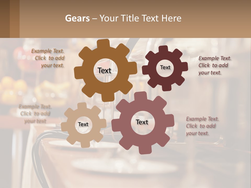 White Supply Electric PowerPoint Template