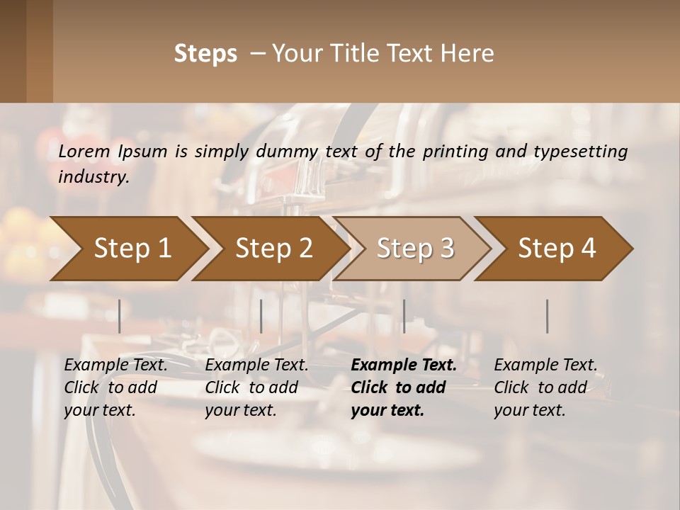 White Supply Electric PowerPoint Template