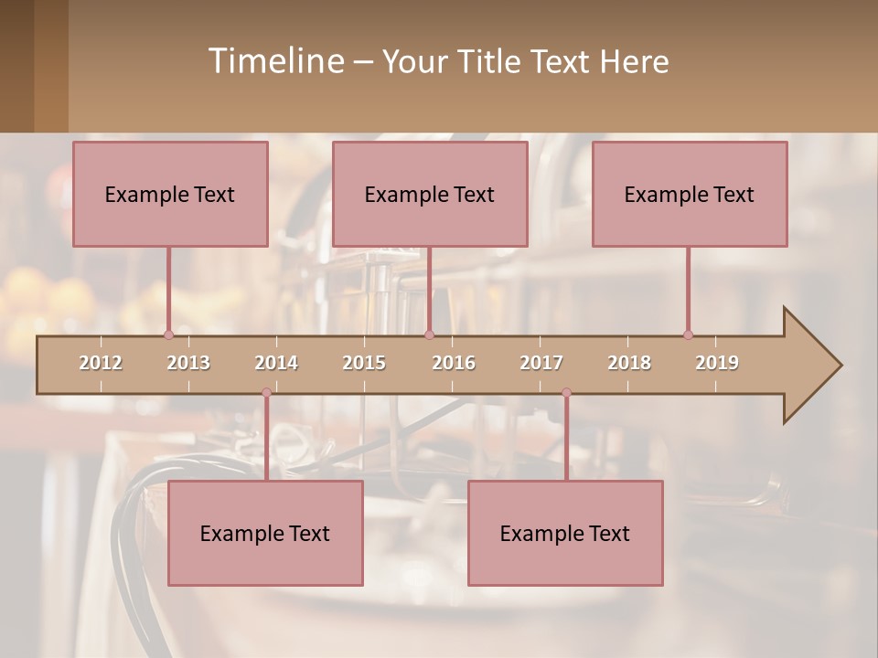 White Supply Electric PowerPoint Template