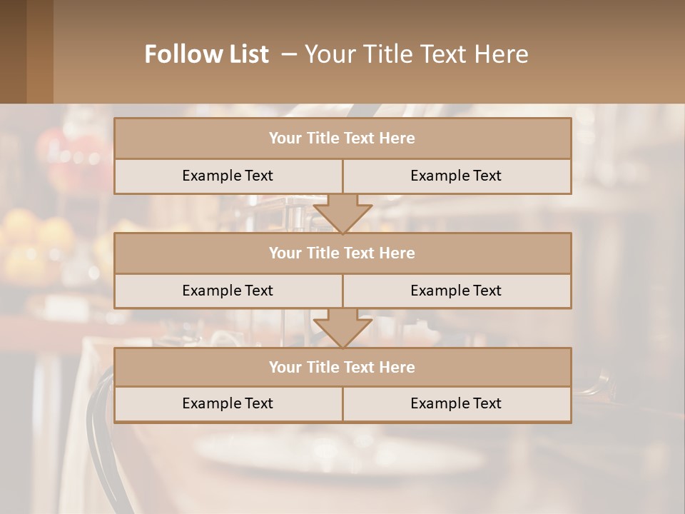 White Supply Electric PowerPoint Template