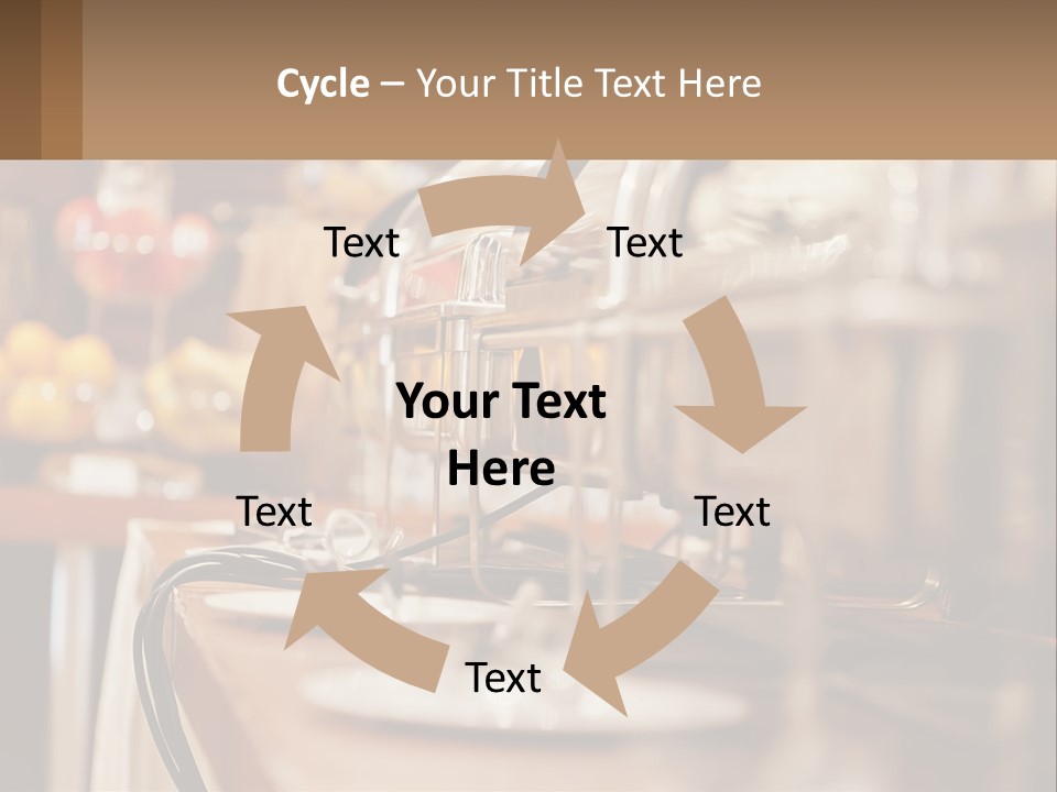 White Supply Electric PowerPoint Template