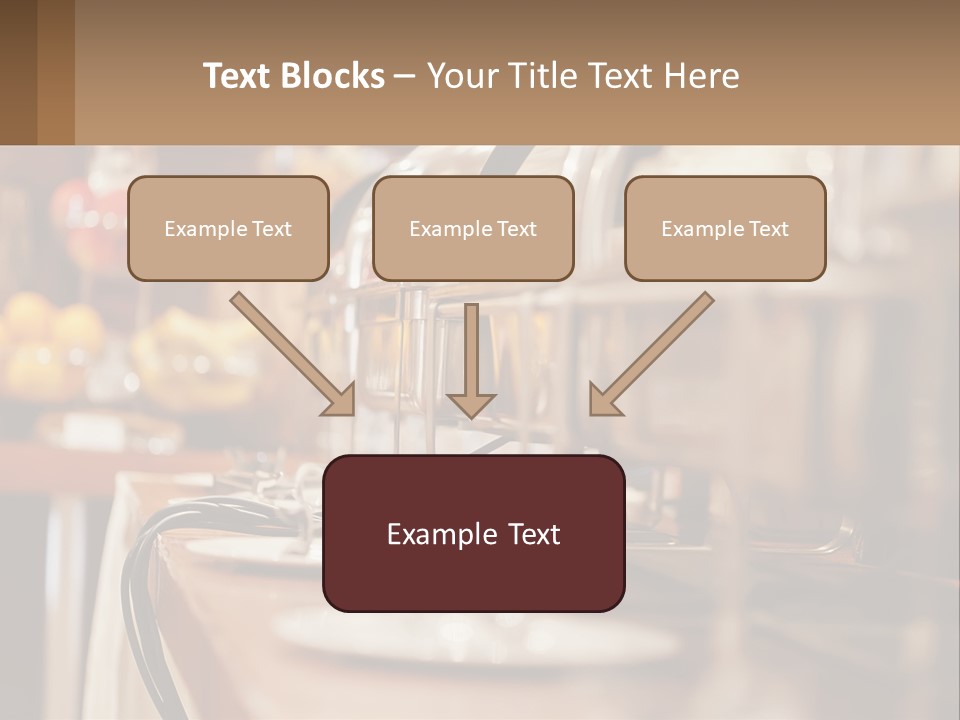 White Supply Electric PowerPoint Template