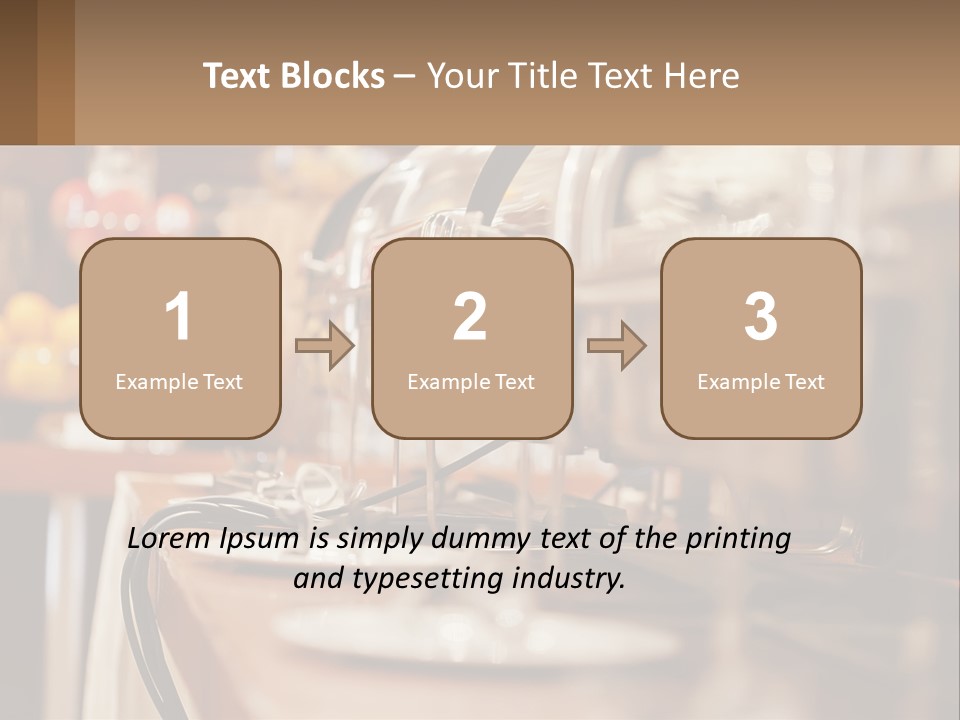 White Supply Electric PowerPoint Template