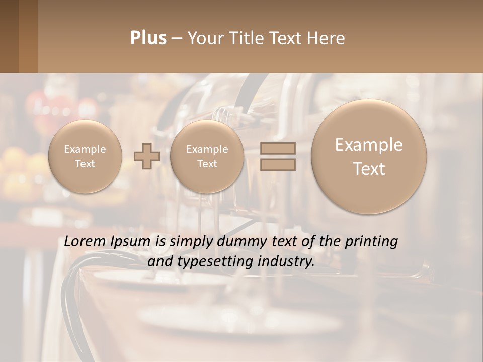 White Supply Electric PowerPoint Template