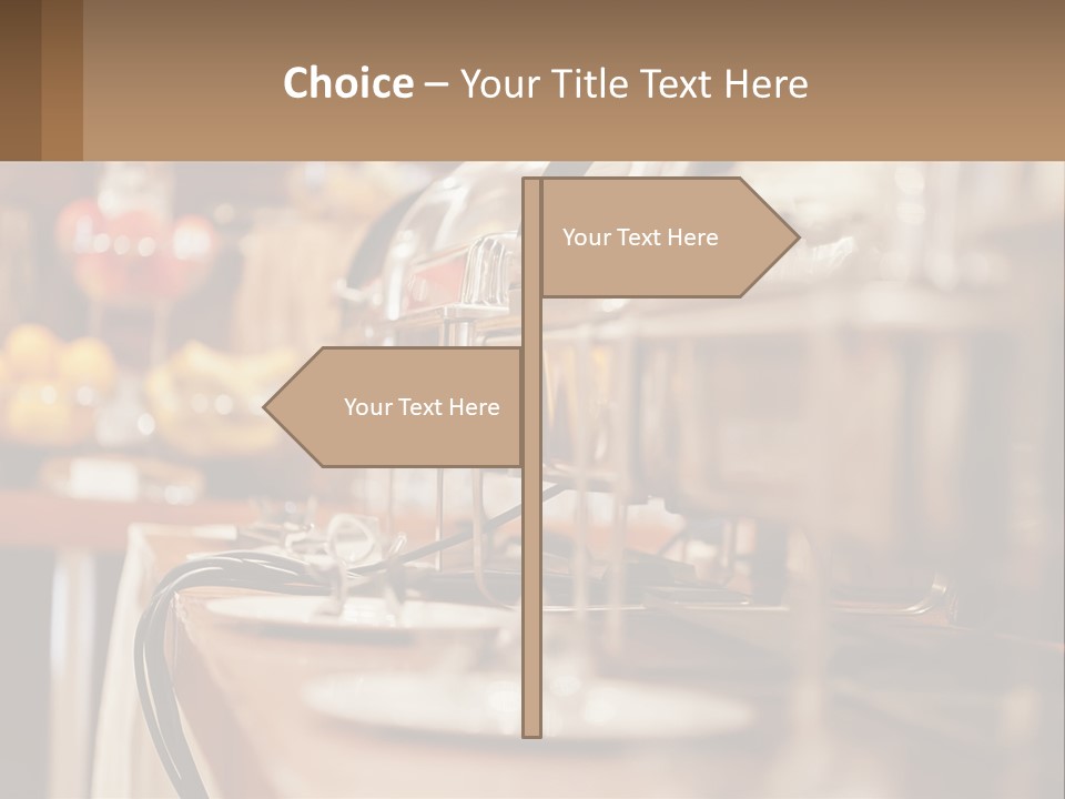White Supply Electric PowerPoint Template