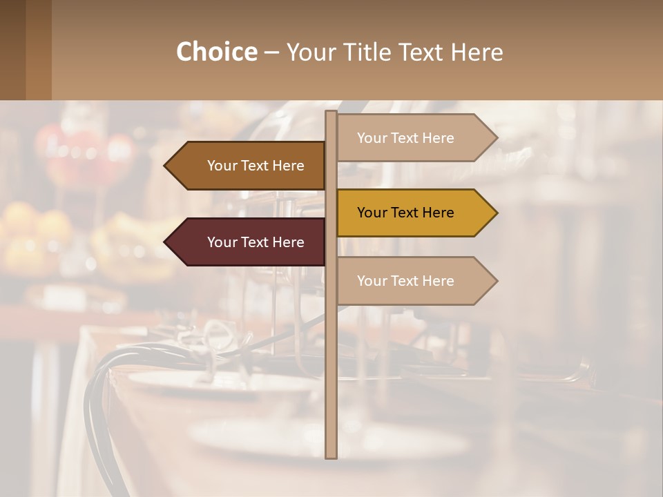 White Supply Electric PowerPoint Template
