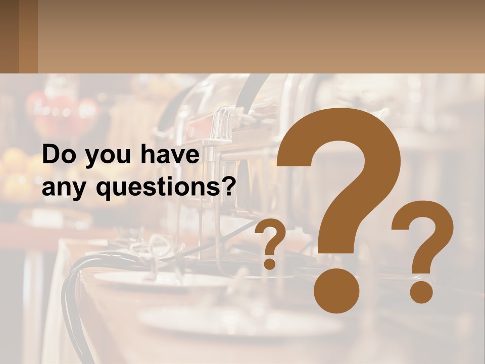 White Supply Electric PowerPoint Template