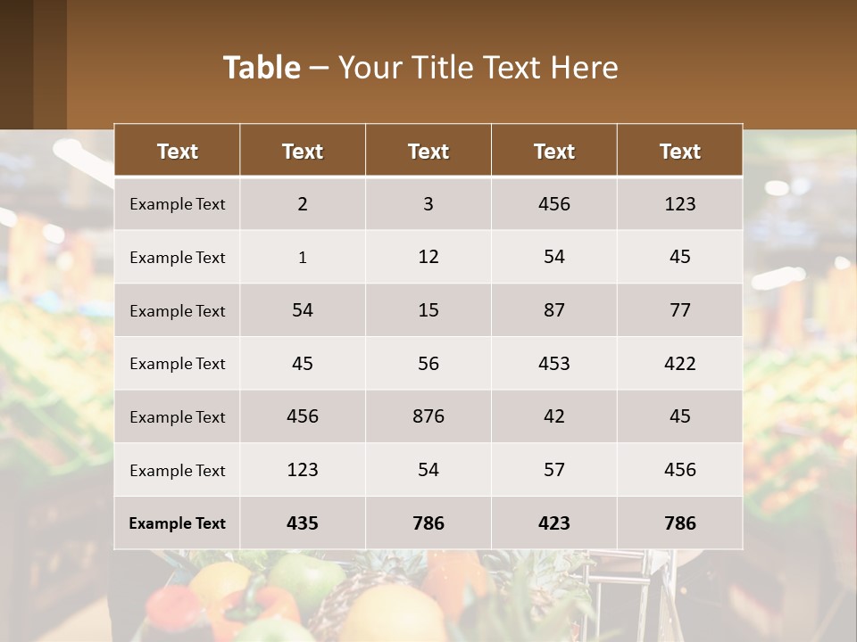 Cool Temperature White PowerPoint Template
