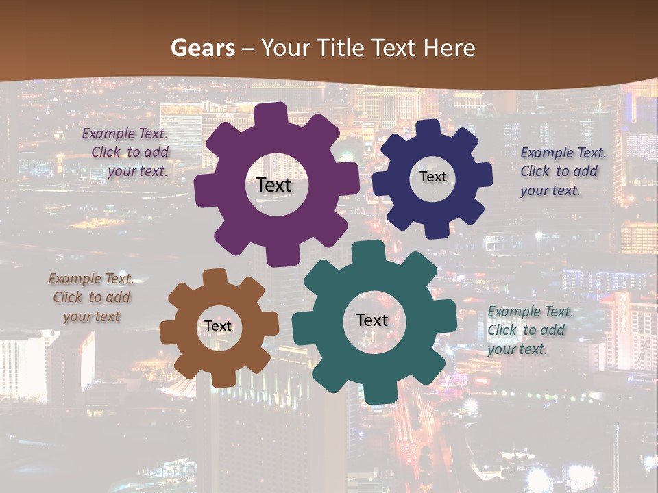 Electric Ventilation Power PowerPoint Template
