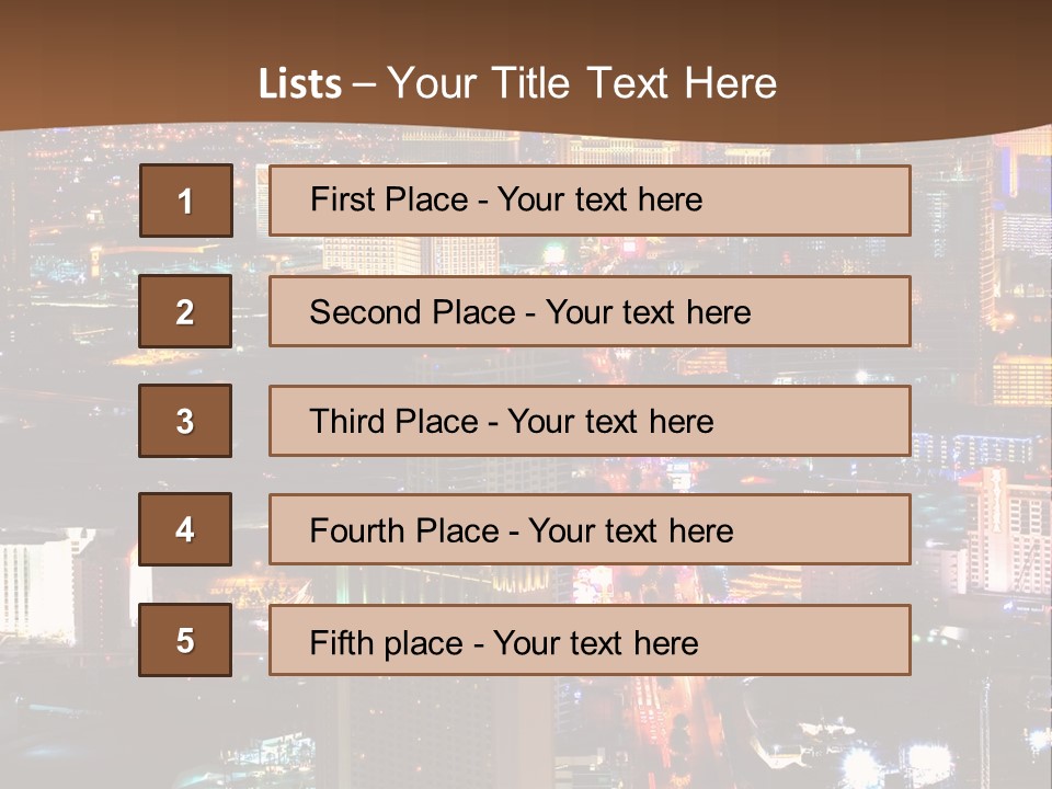 Electric Ventilation Power PowerPoint Template