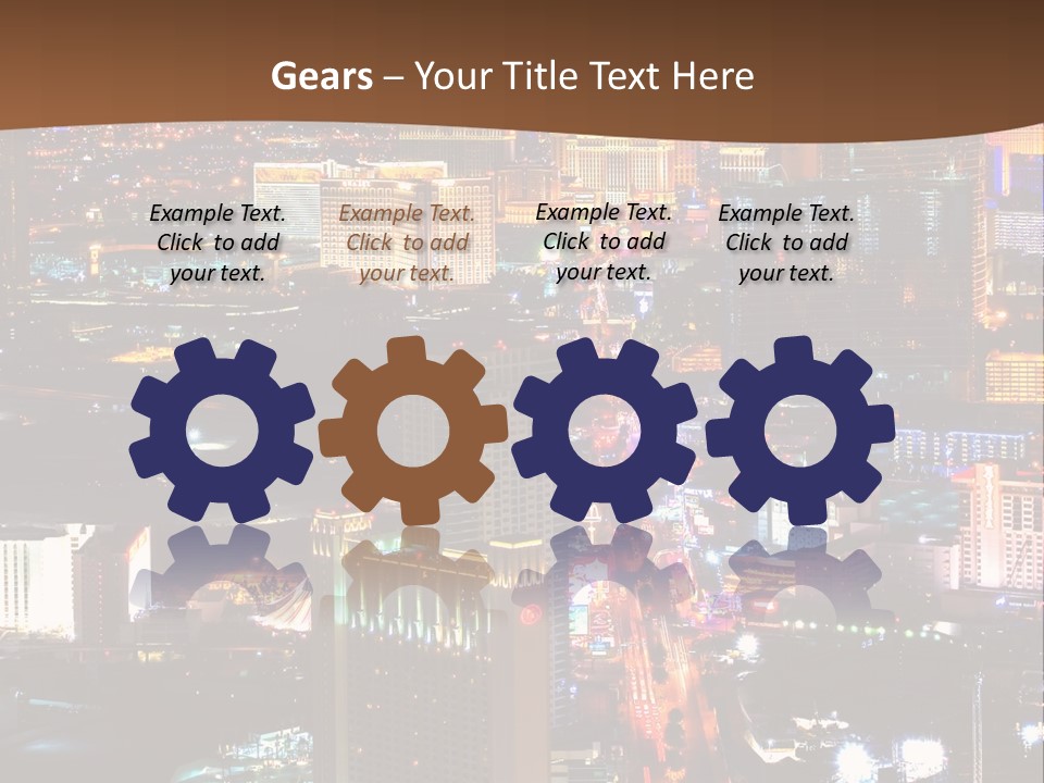 Electric Ventilation Power PowerPoint Template
