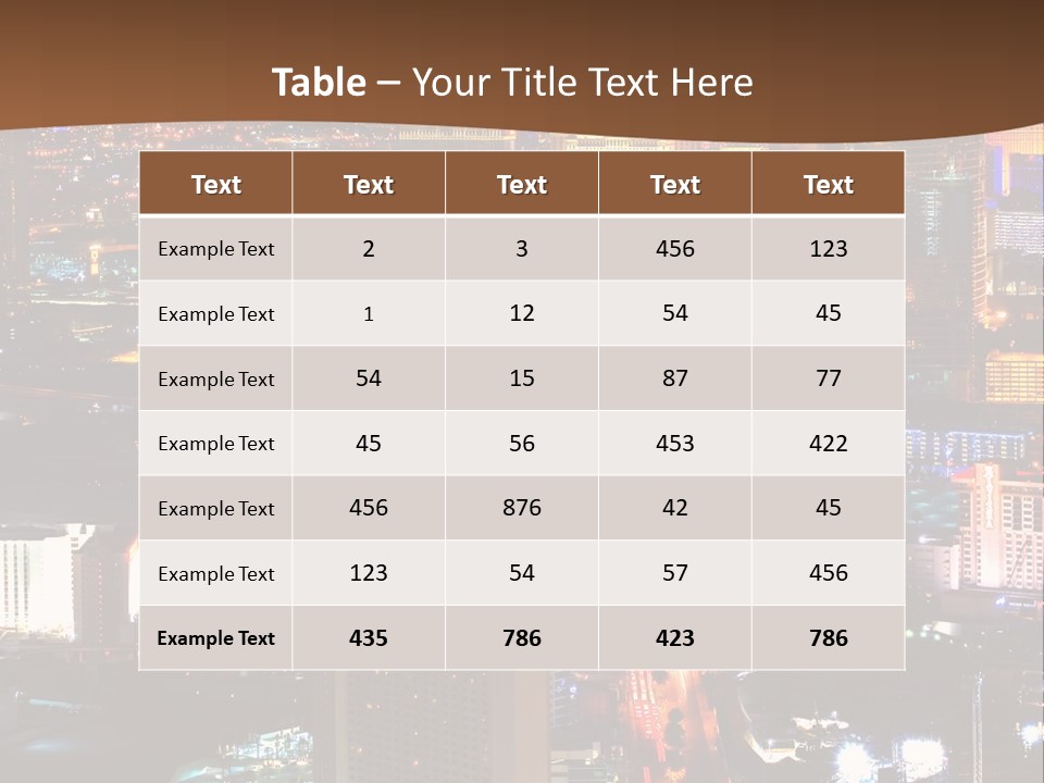Electric Ventilation Power PowerPoint Template