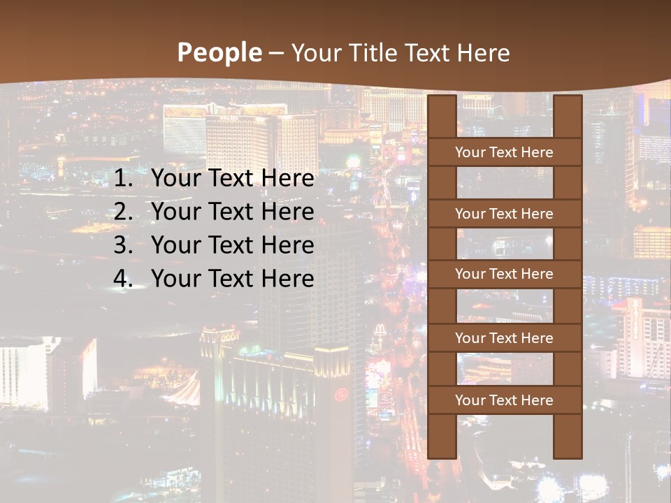 Electric Ventilation Power PowerPoint Template