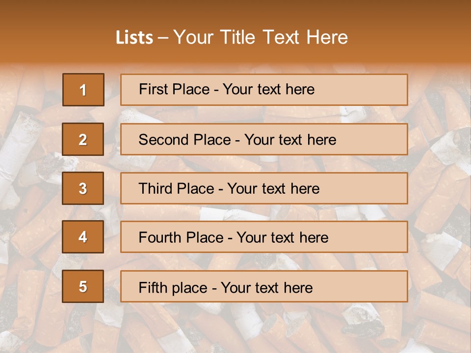 Electric Switch Temperature PowerPoint Template