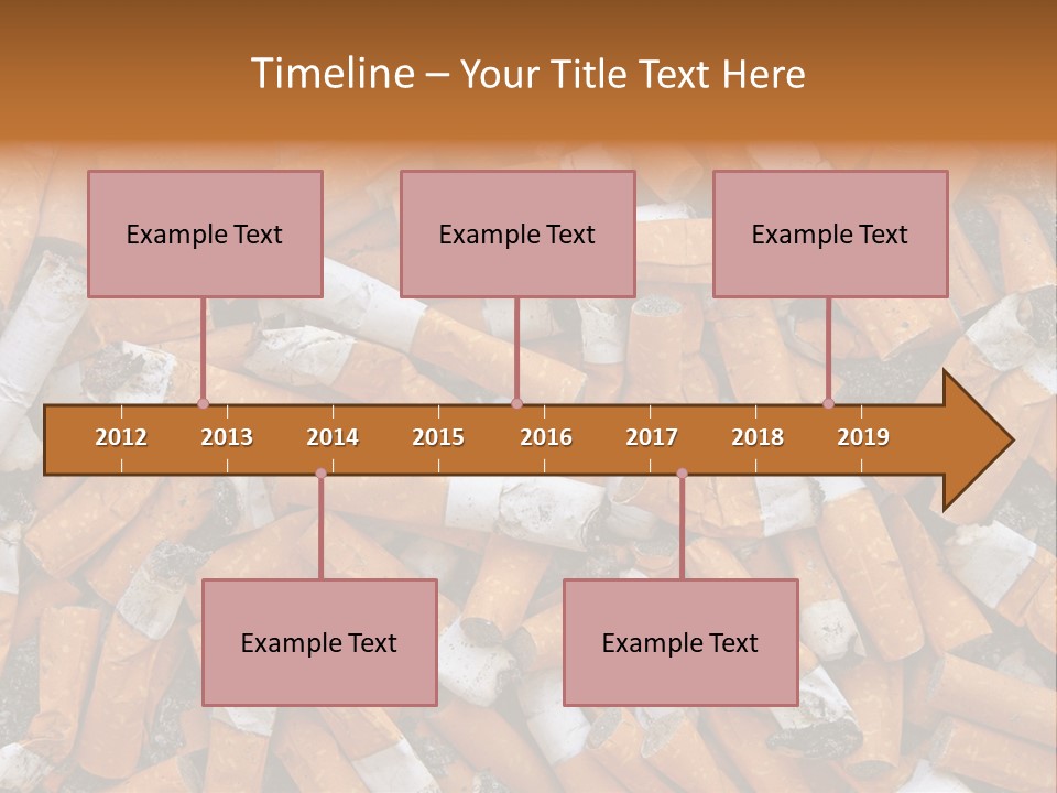 Electric Switch Temperature PowerPoint Template