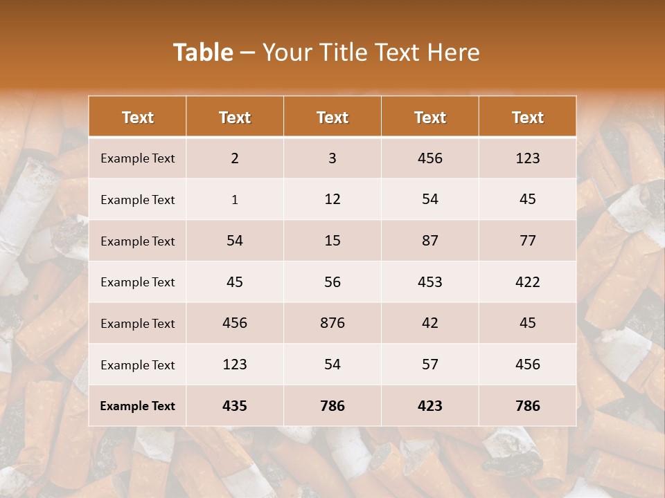 Electric Switch Temperature PowerPoint Template