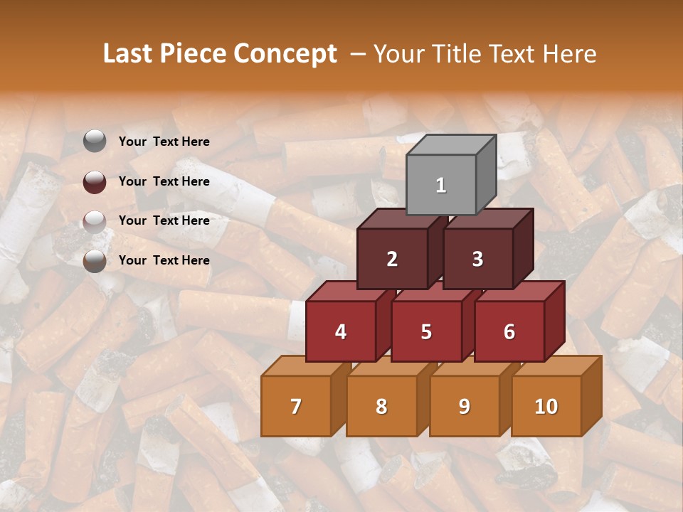 Electric Switch Temperature PowerPoint Template