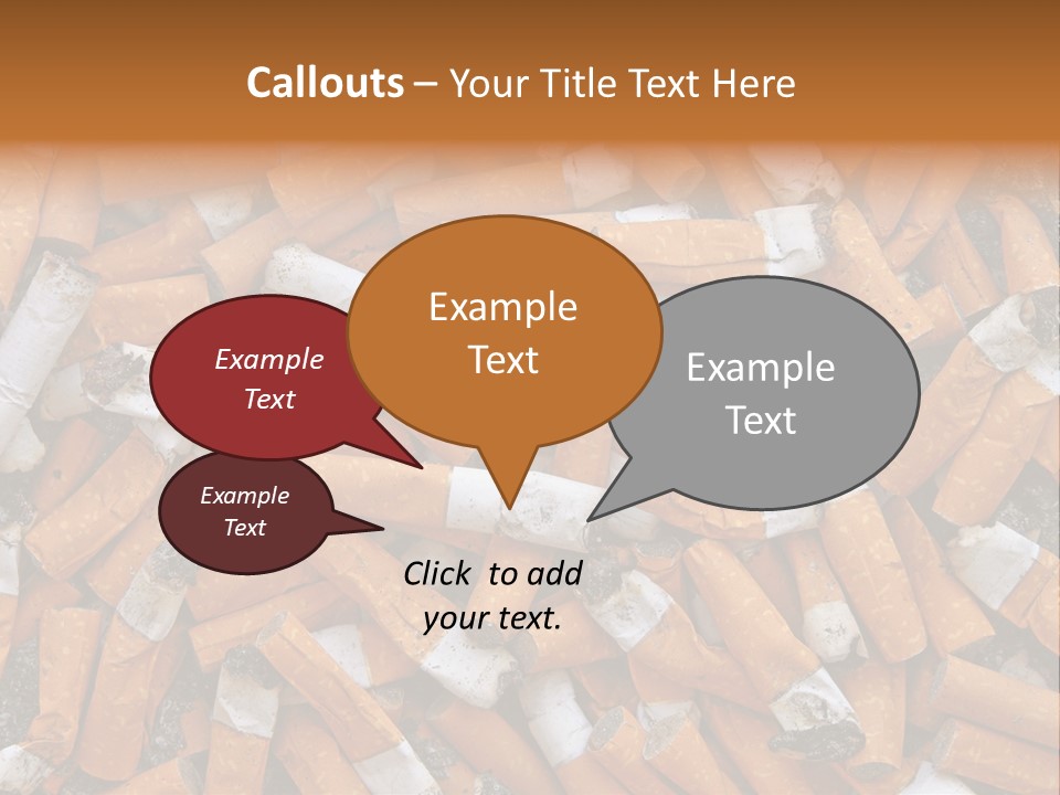 Electric Switch Temperature PowerPoint Template
