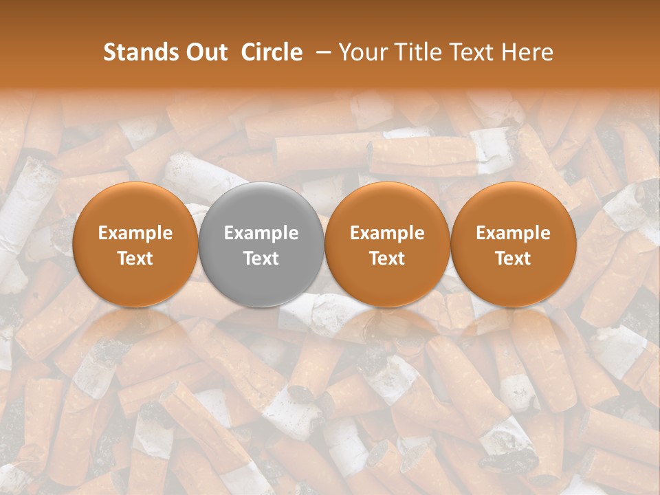 Electric Switch Temperature PowerPoint Template