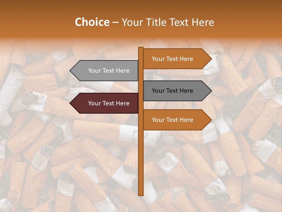 Electric Switch Temperature PowerPoint Template