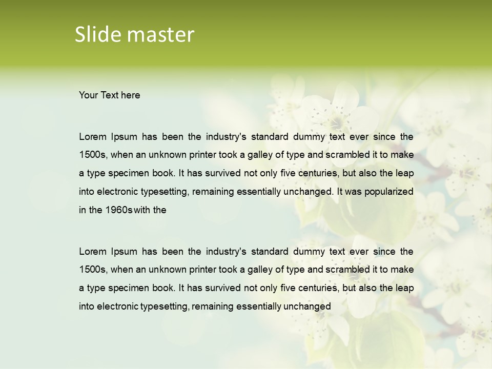 Part House Home PowerPoint Template