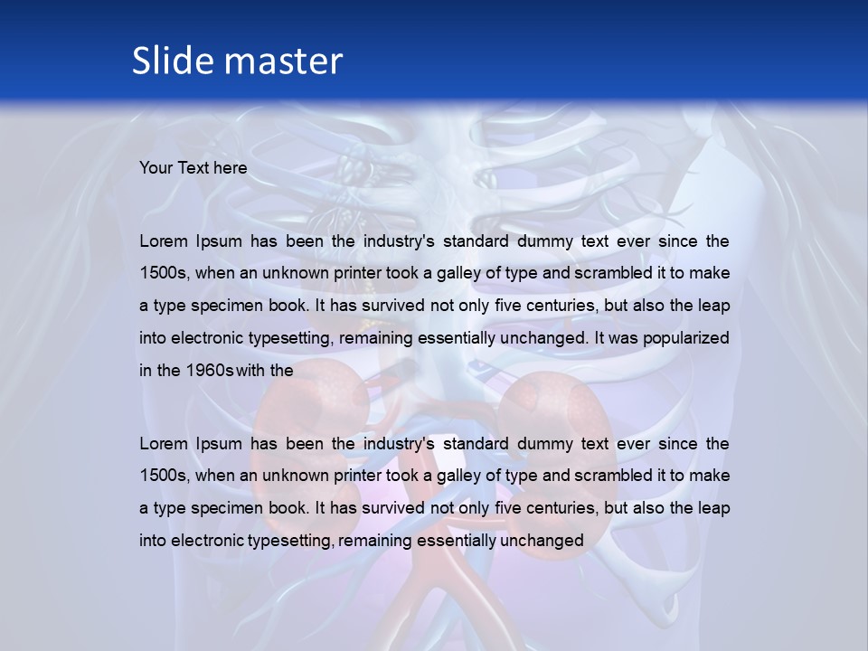 Conditioner Electric Supply PowerPoint Template