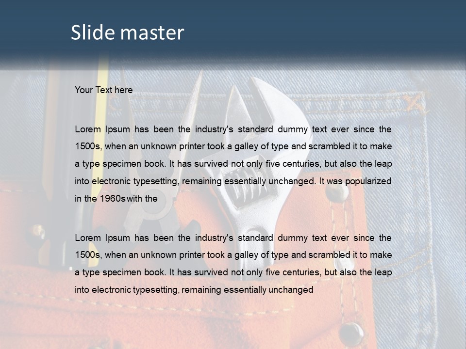 Cool Electric Conditioner PowerPoint Template