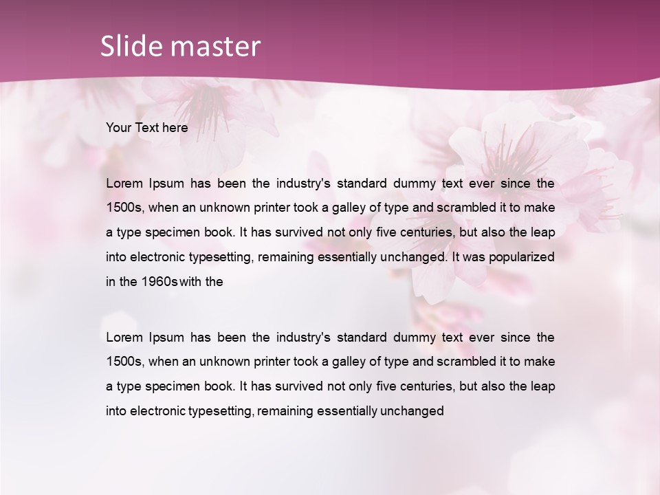 Ventilation Switch Home PowerPoint Template