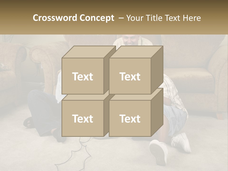 Electric Part Heat PowerPoint Template
