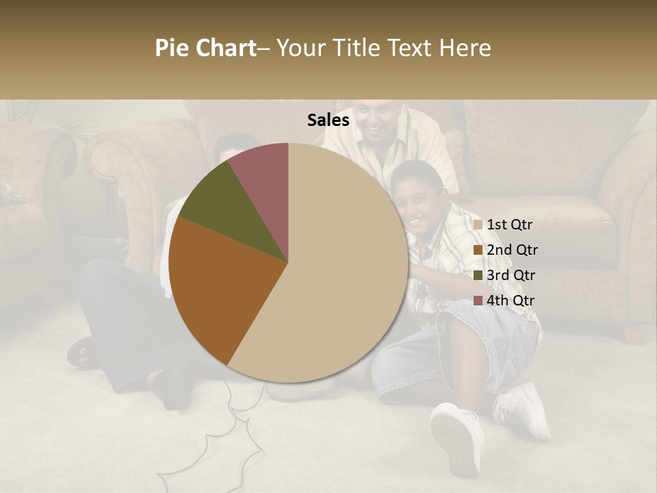 Electric Part Heat PowerPoint Template