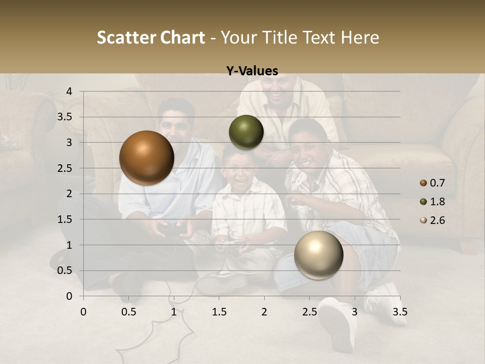 Electric Part Heat PowerPoint Template
